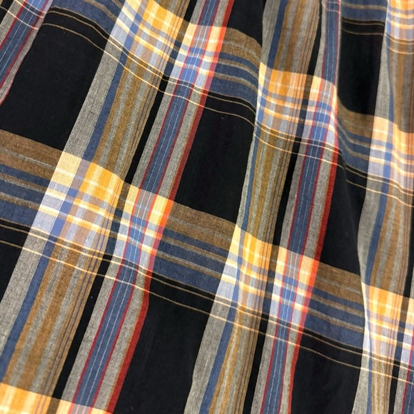 Pepe Jeans Plaid Belted Shirt Dress - Picture 5 of 6